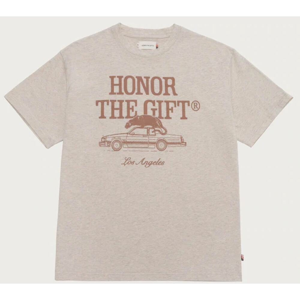 NWT HTG Honor The Gift Pack T-Shirt, Oatmeal, Medium